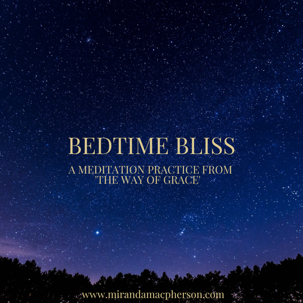 BEDTIME BLISS a downloadable guided audio meditation by Miranda Macpherson